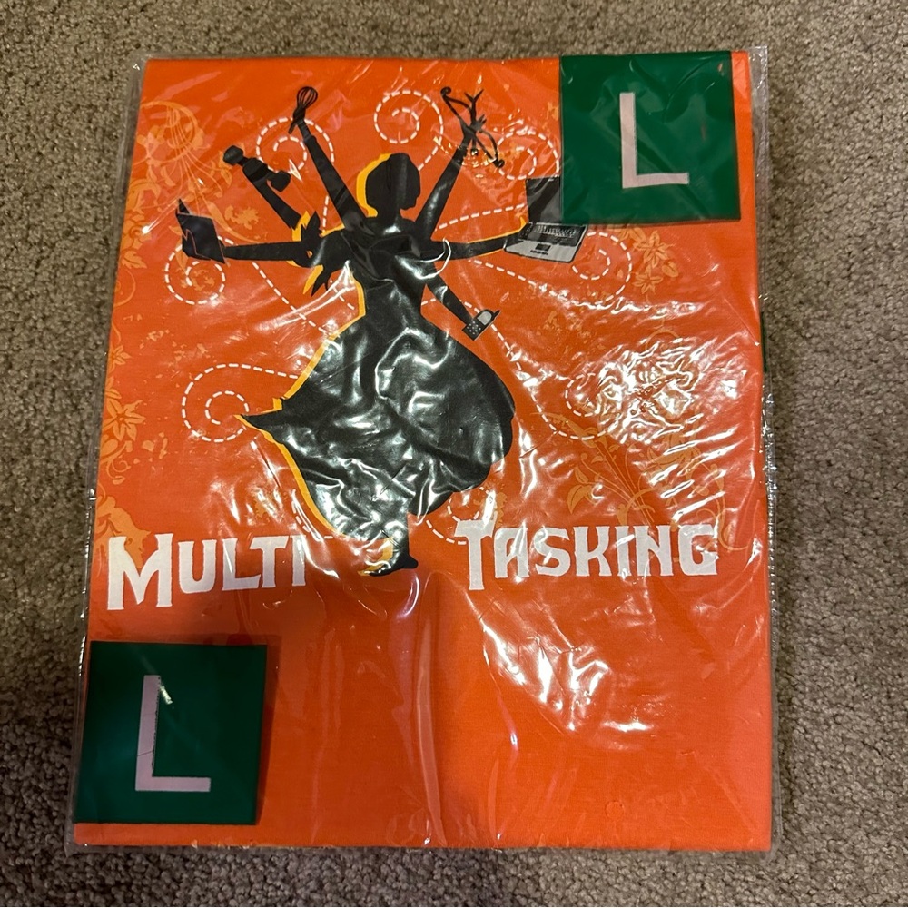 NWT Woman Multitasking Shirt